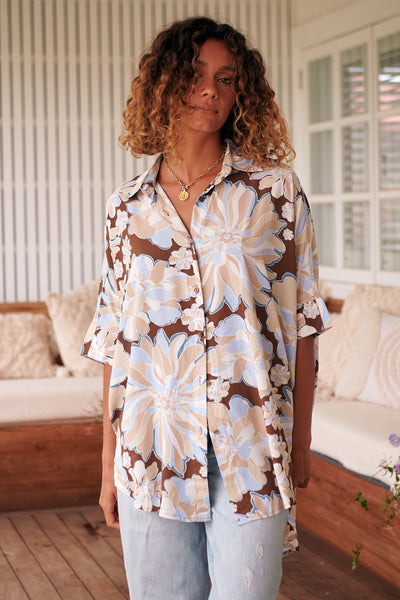 JAASE | CALYPSO BLUE RIVER SHIRT | Bohemian Love Runway