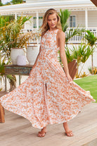  JAASE | APRICOT PRAIRIE ENDLESS SUMMER MAXI DRESS | Bohemian Love Runway