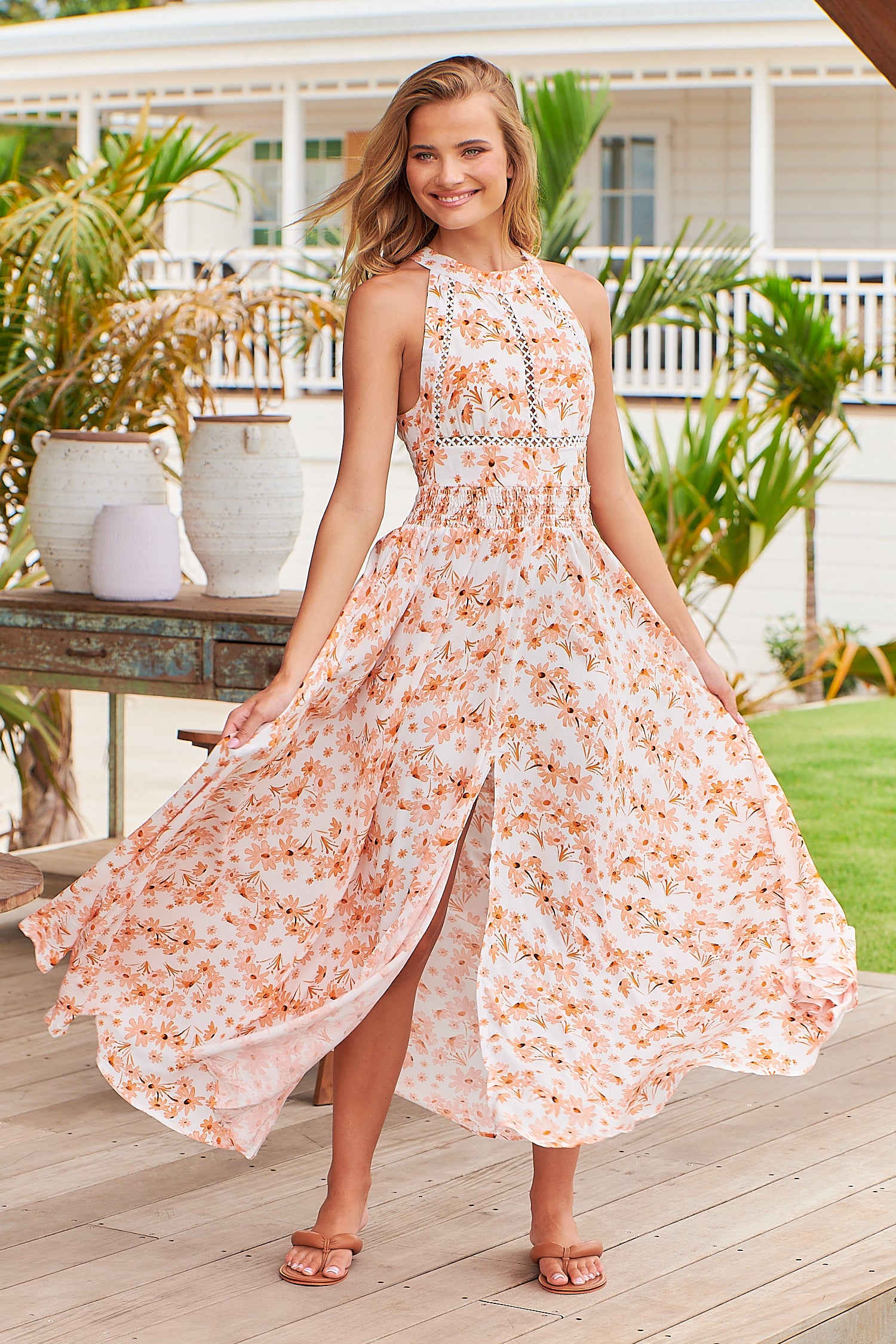  JAASE | APRICOT PRAIRIE ENDLESS SUMMER MAXI DRESS | Bohemian Love Runway