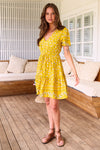 JAASE | SUNSHINE DAISY LOLANA MINI DRESS | Bohemian Love Runway