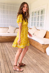 JAASE | SUNSHINE DAISY LOLANA MINI DRESS | Bohemian Love Runway