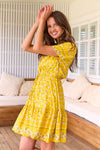 JAASE | SUNSHINE DAISY LOLANA MINI DRESS | Bohemian Love Runway