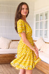 JAASE | SUNSHINE DAISY LOLANA MINI DRESS | Bohemian Love Runway