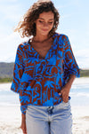 JAASE | DESERT TO SEA GABRIELLA BLOUSE | Bohemian Love Runway