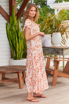  JAASE | APRICOT PRAIRIE MELISSA MAXI DRESS | Bohemian Love Runway