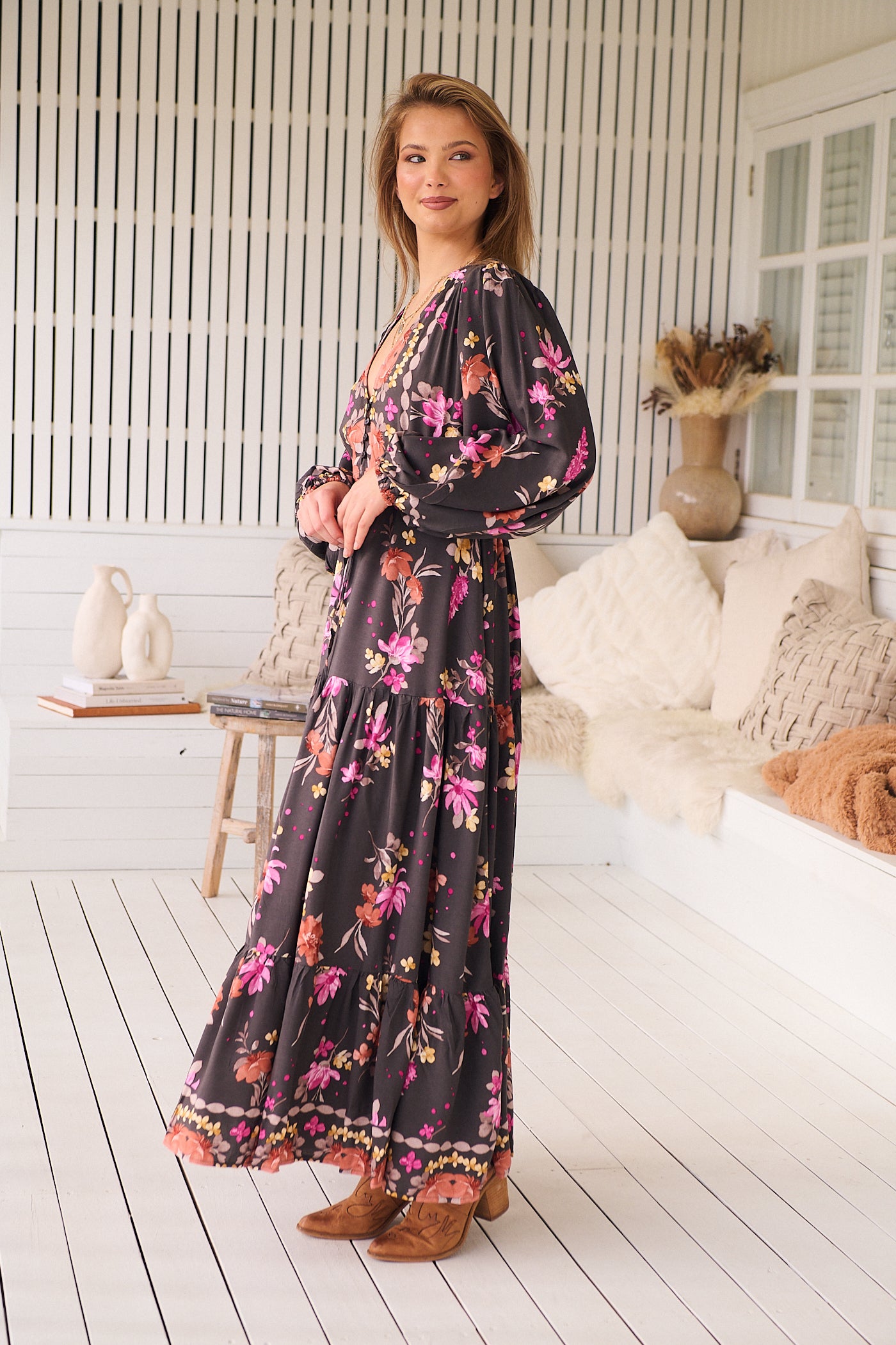  JAASE | MONARCH BLOOM TERESA MAXI DRESS | Bohemian Love Runway