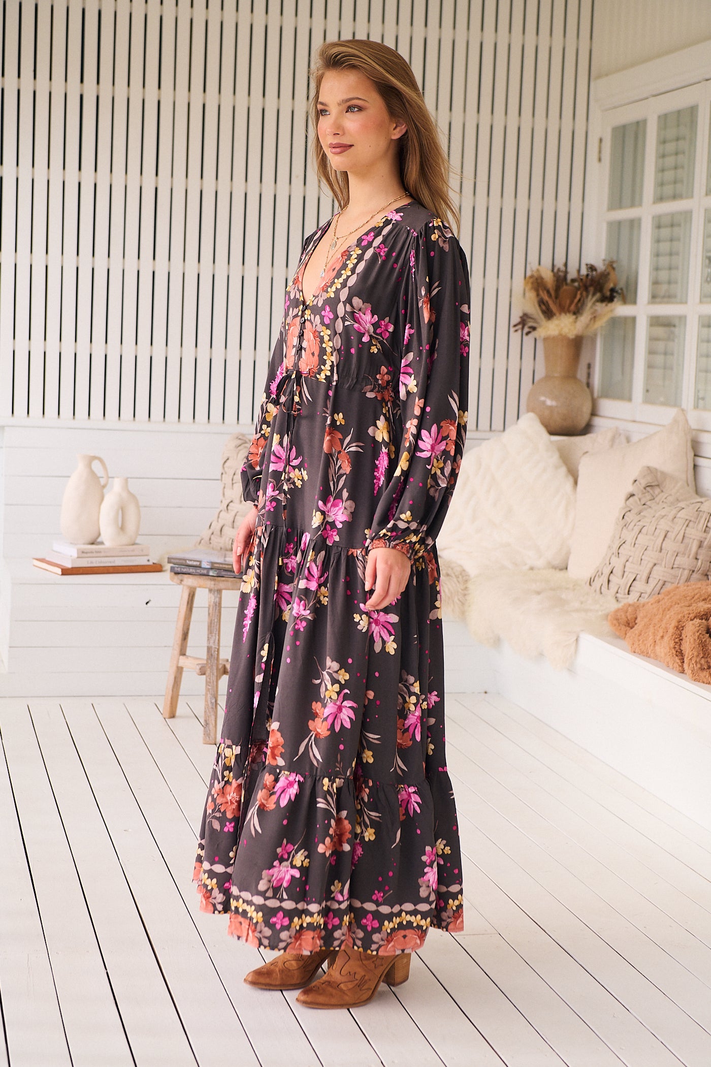  JAASE | MONARCH BLOOM TERESA MAXI DRESS | Bohemian Love Runway