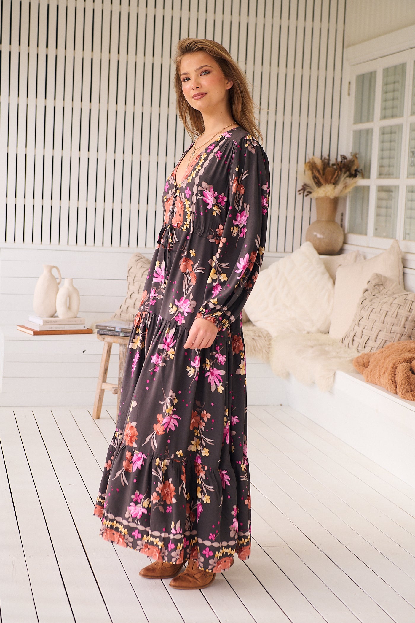  JAASE | MONARCH BLOOM TERESA MAXI DRESS | Bohemian Love Runway