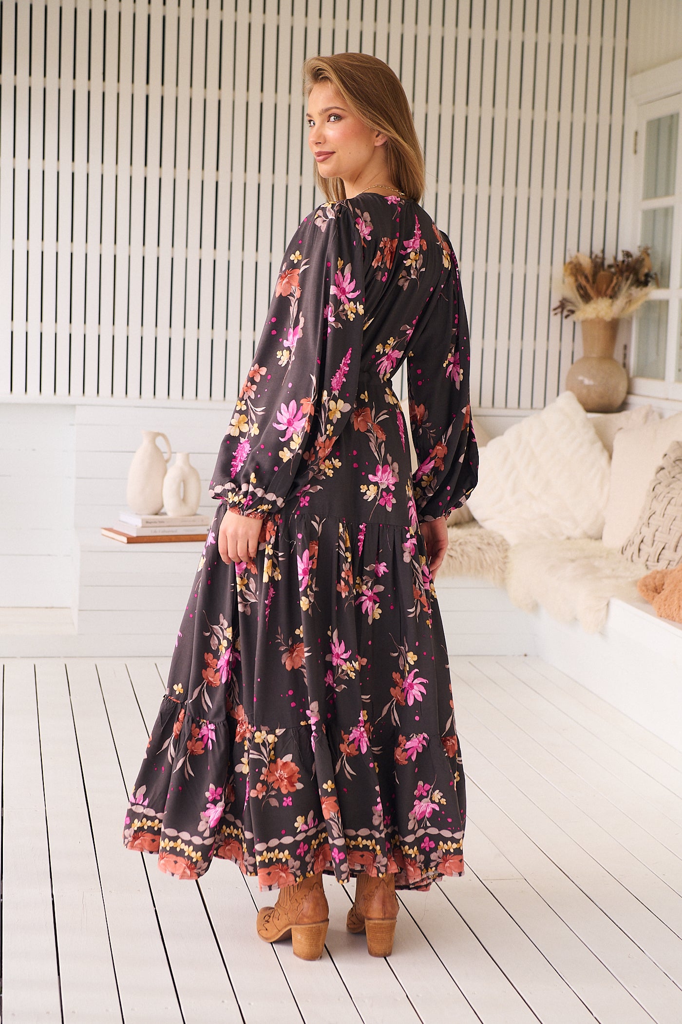  JAASE | MONARCH BLOOM TERESA MAXI DRESS | Bohemian Love Runway
