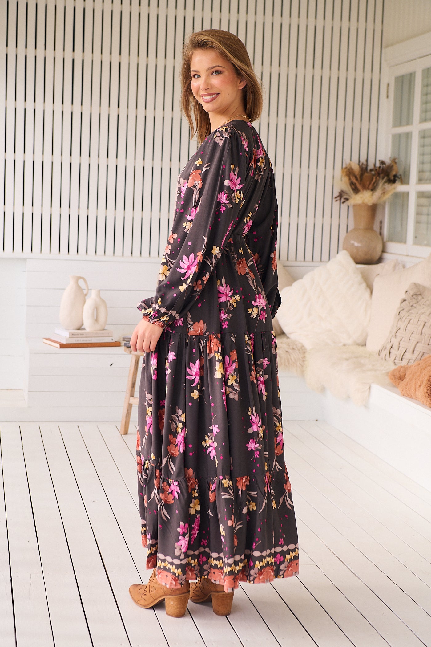  JAASE | MONARCH BLOOM TERESA MAXI DRESS | Bohemian Love Runway