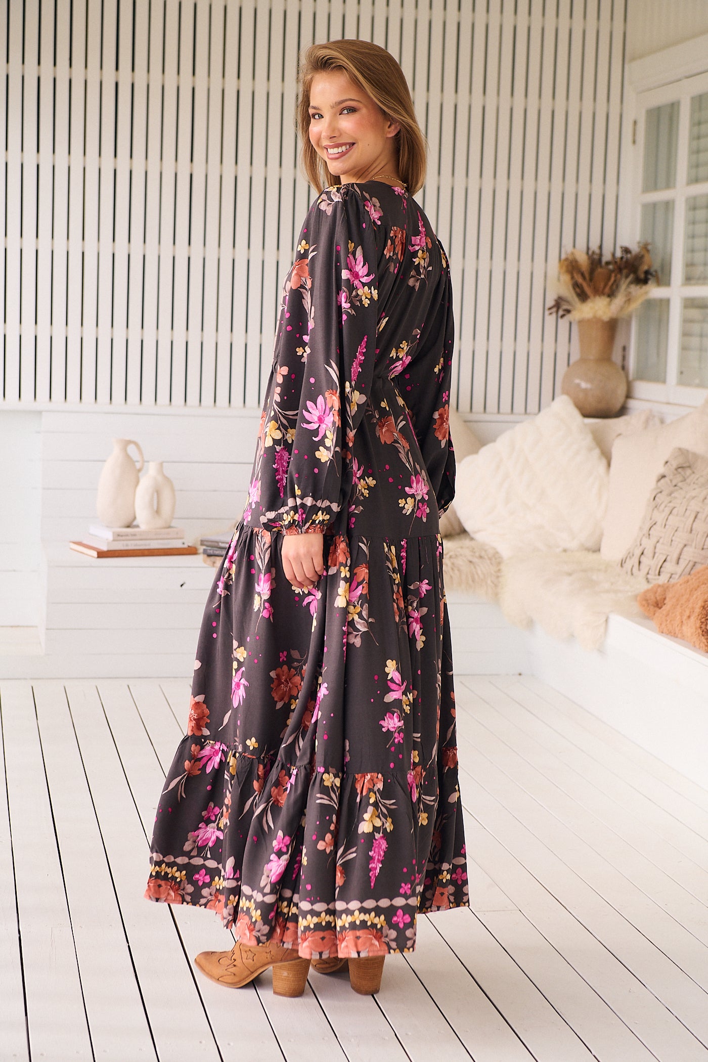 JAASE | MONARCH BLOOM TERESA MAXI DRESS | Bohemian Love Runway