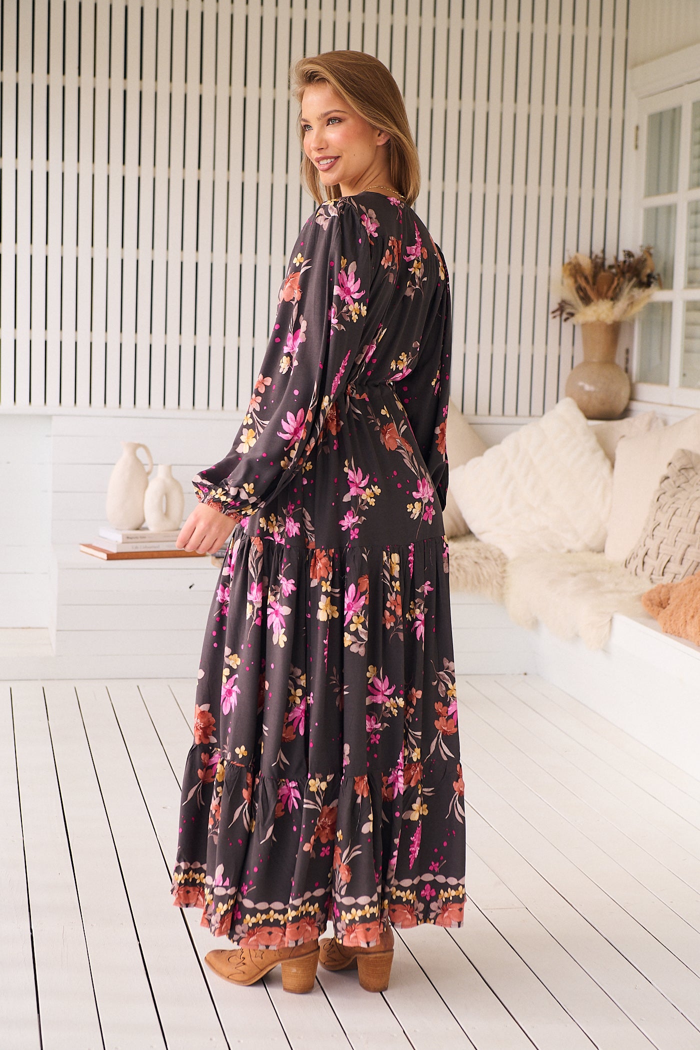  JAASE | MONARCH BLOOM TERESA MAXI DRESS | Bohemian Love Runway