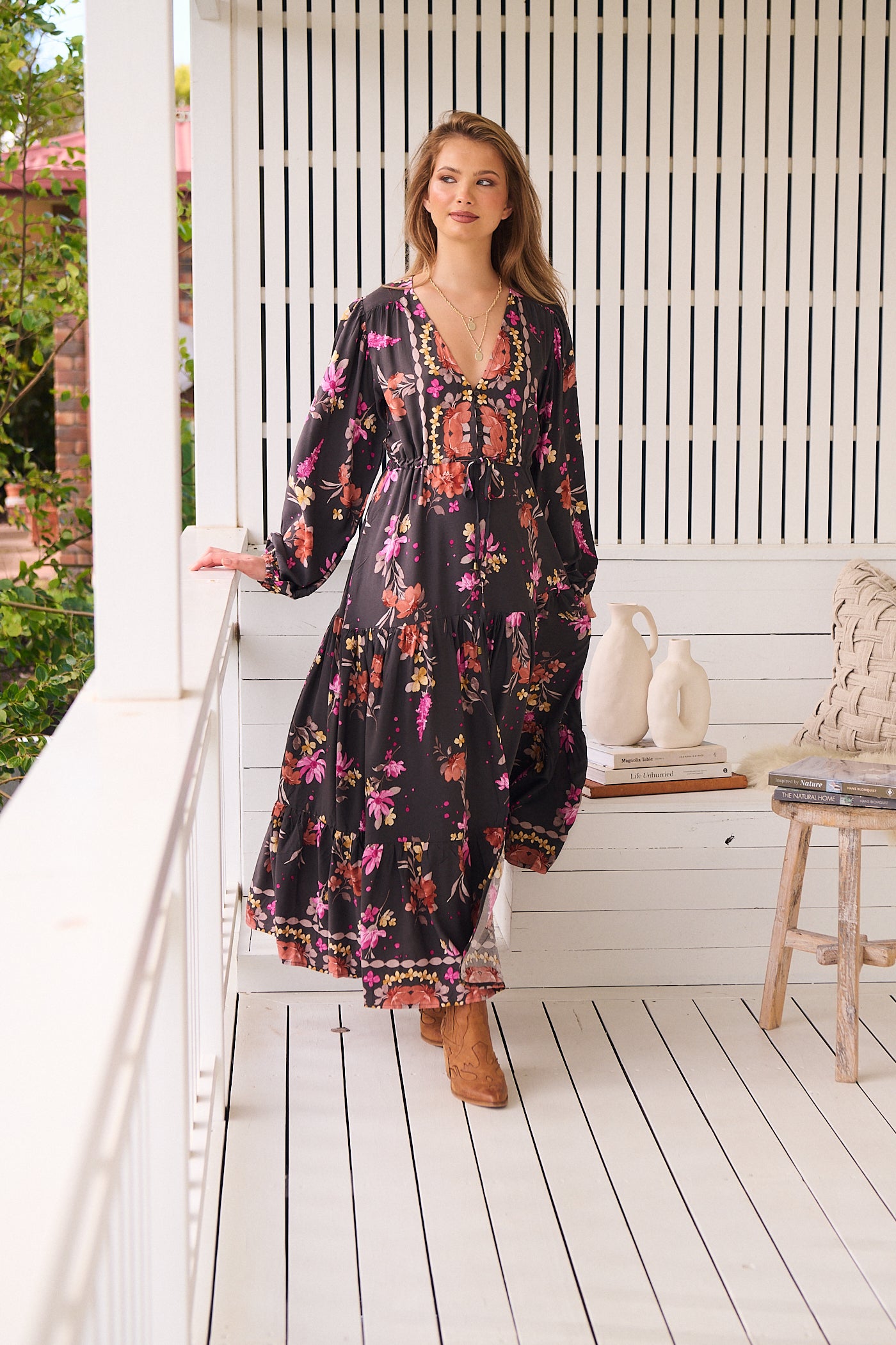  JAASE | MONARCH BLOOM TERESA MAXI DRESS | Bohemian Love Runway