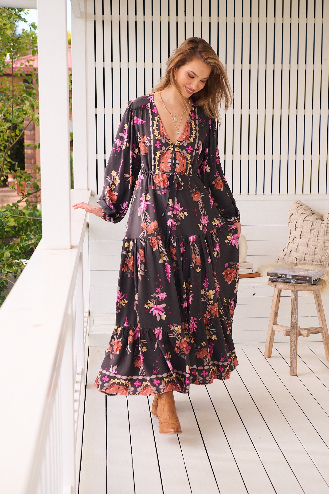  JAASE | MONARCH BLOOM TERESA MAXI DRESS | Bohemian Love Runway
