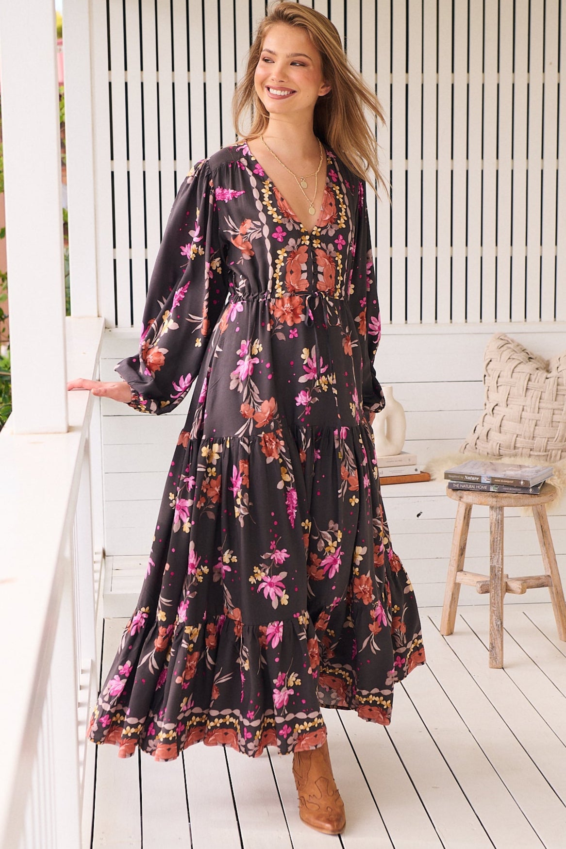  JAASE | MONARCH BLOOM TERESA MAXI DRESS | Bohemian Love Runway
