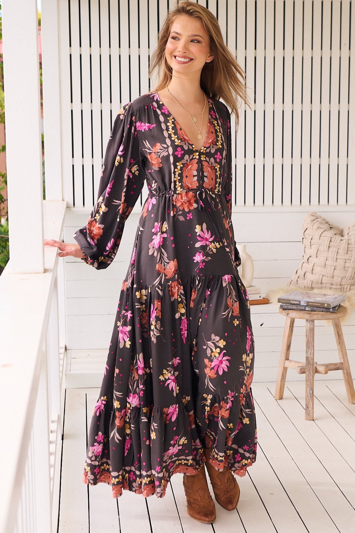  JAASE | MONARCH BLOOM TERESA MAXI DRESS | Bohemian Love Runway