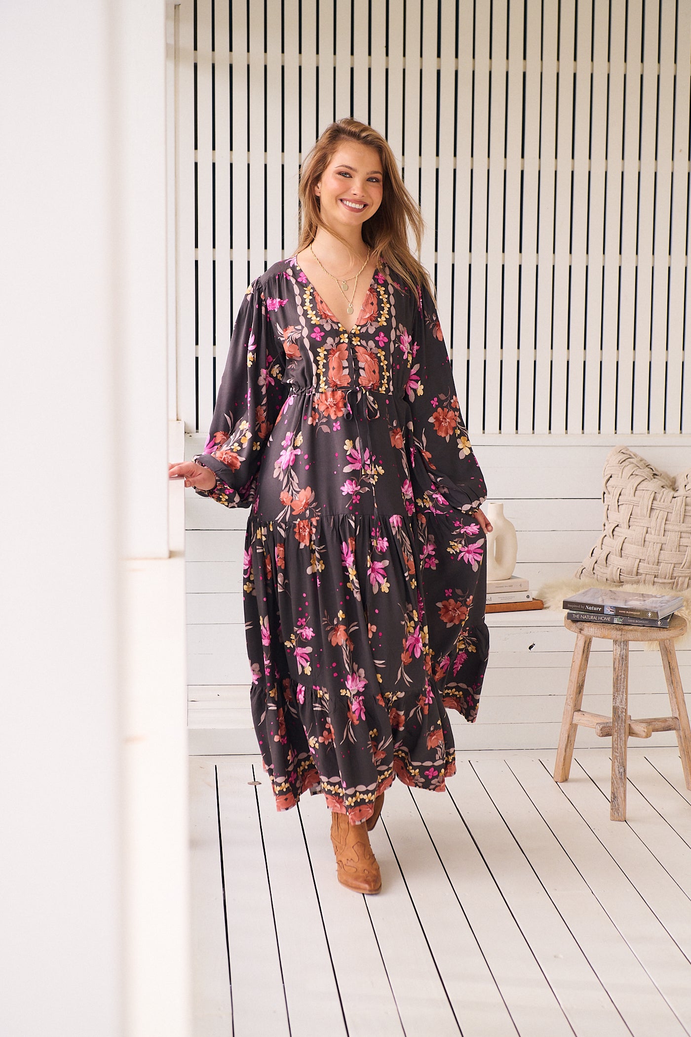  JAASE | MONARCH BLOOM TERESA MAXI DRESS | Bohemian Love Runway