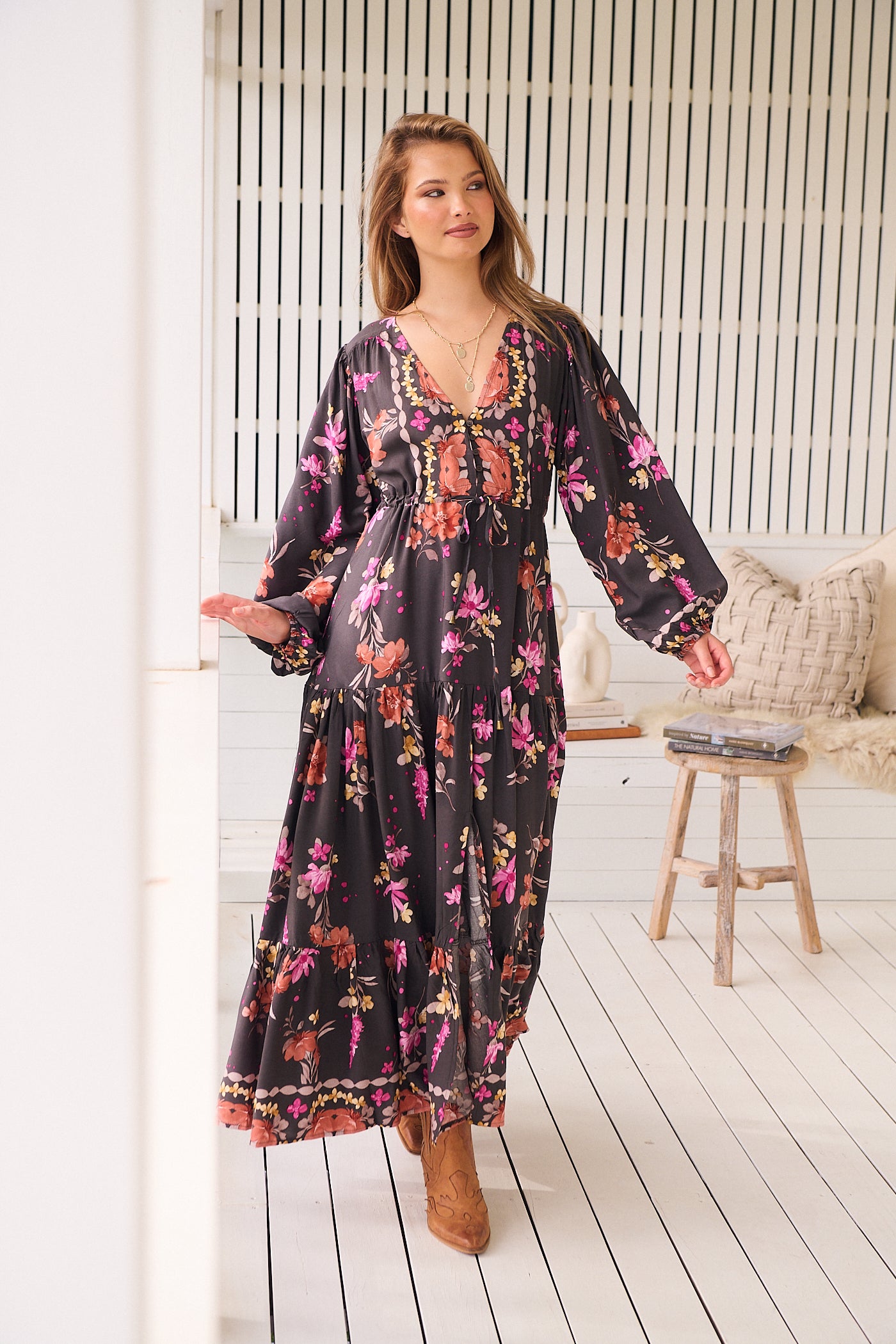  JAASE | MONARCH BLOOM TERESA MAXI DRESS | Bohemian Love Runway