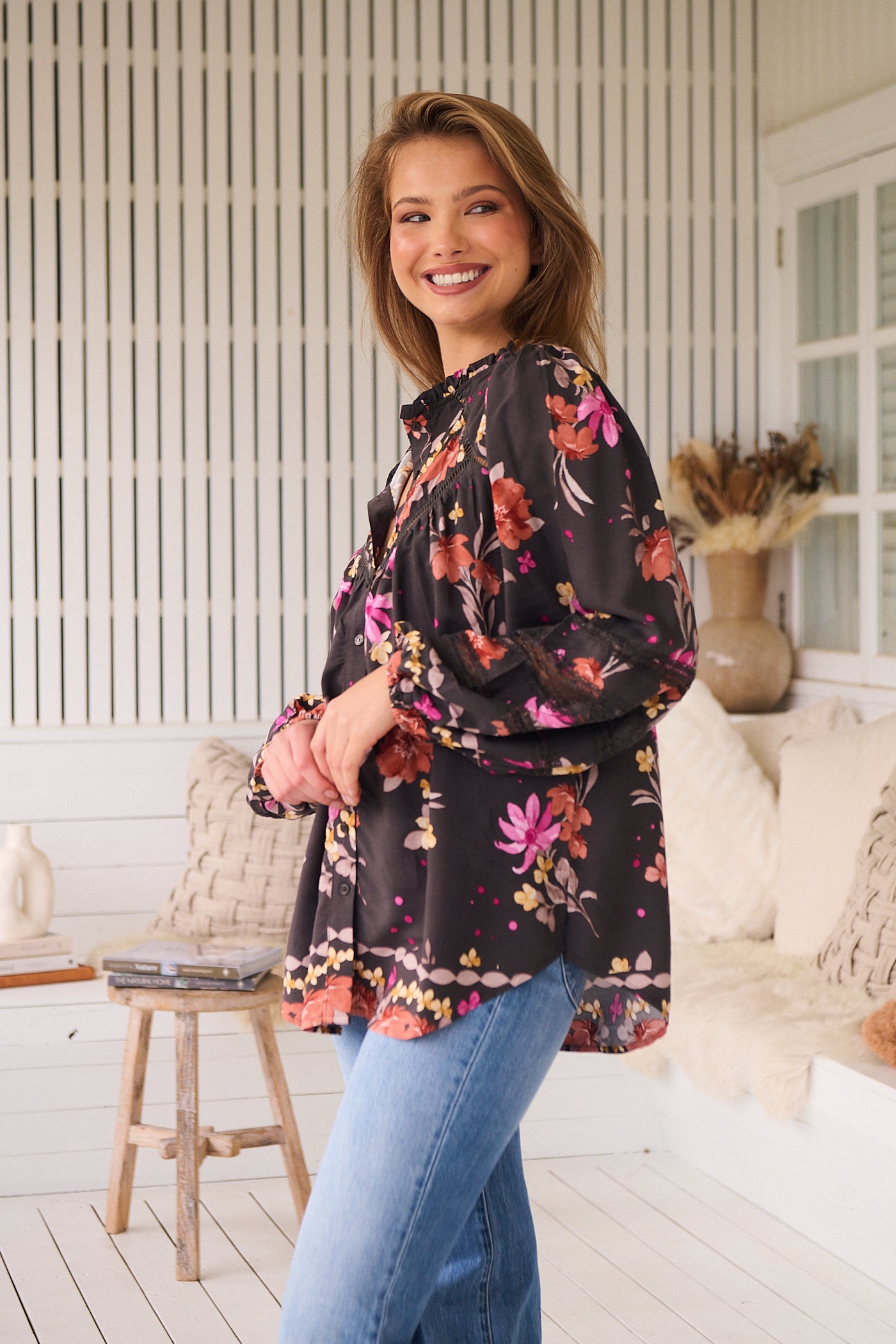  JAASE | MONARCH BLOOM ELIZA BLOUSE | Bohemian Love Runway