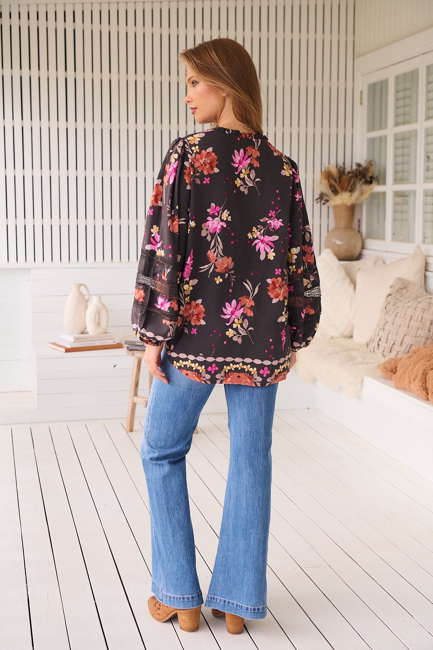  JAASE | MONARCH BLOOM ELIZA BLOUSE | Bohemian Love Runway