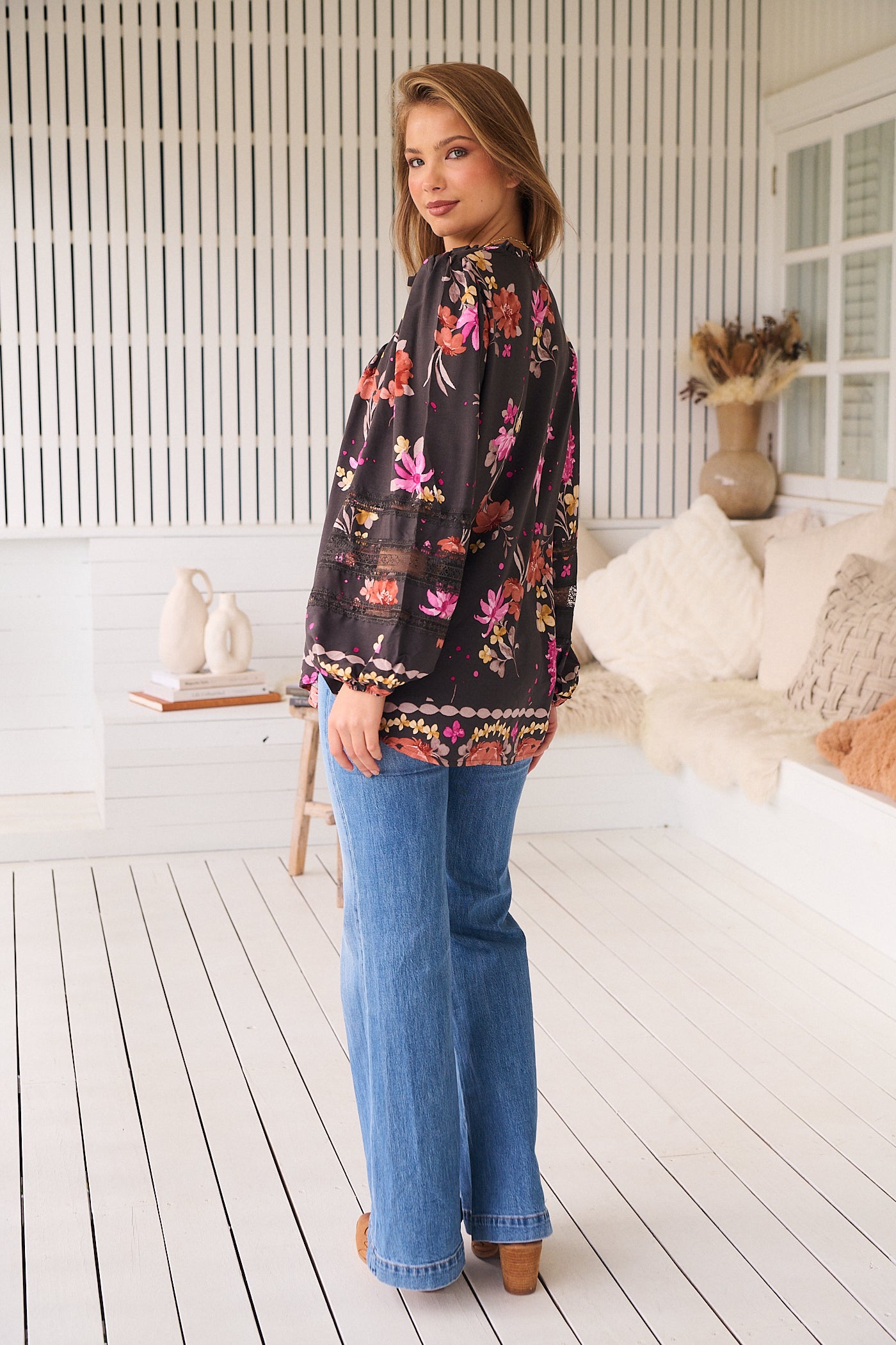  JAASE | MONARCH BLOOM ELIZA BLOUSE | Bohemian Love Runway