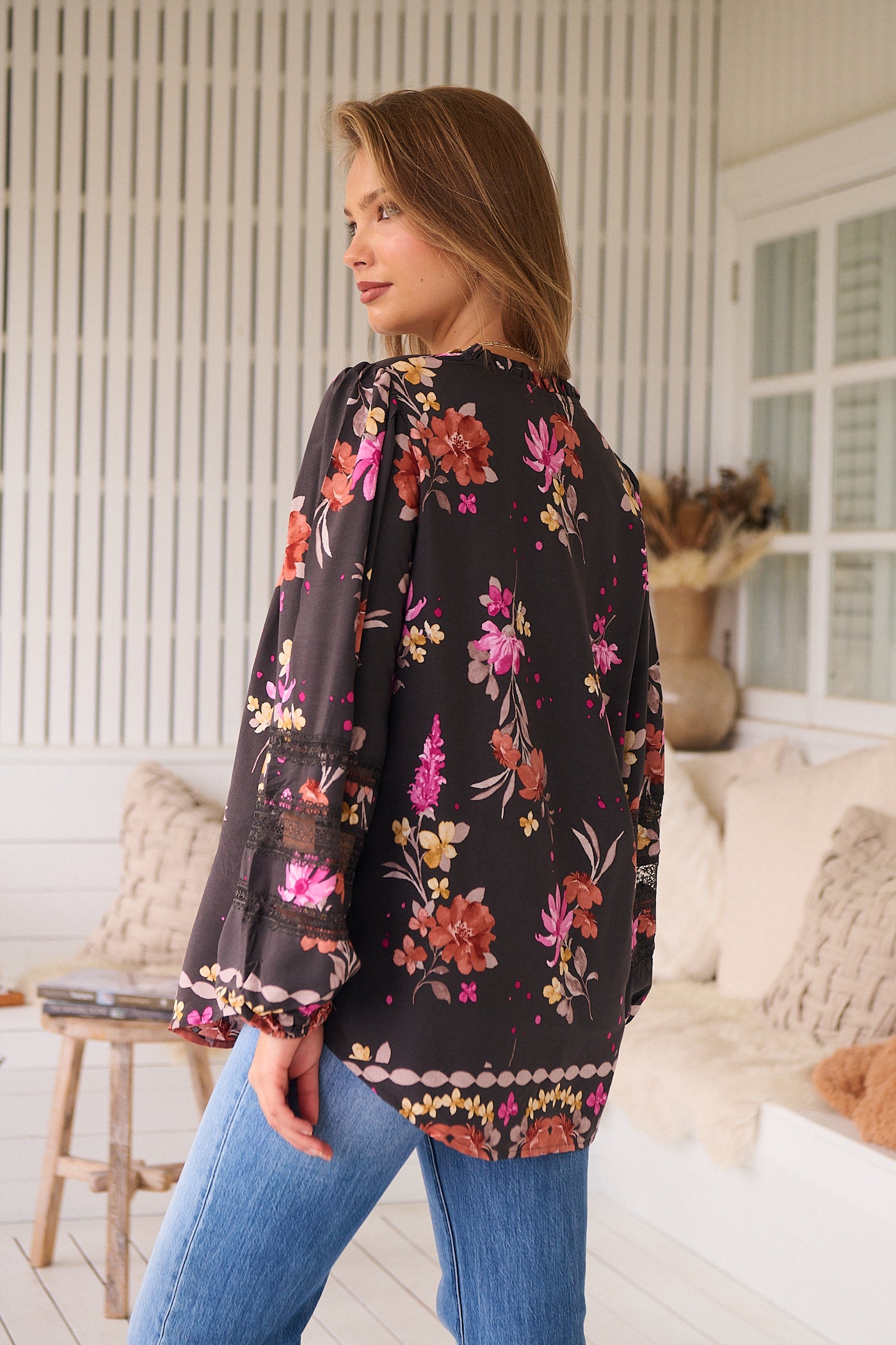  JAASE | MONARCH BLOOM ELIZA BLOUSE | Bohemian Love Runway