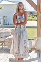  JAASE | DAYLILIES WHITE LINEN AURELIA CROP TOP | Bohemian Love Runway