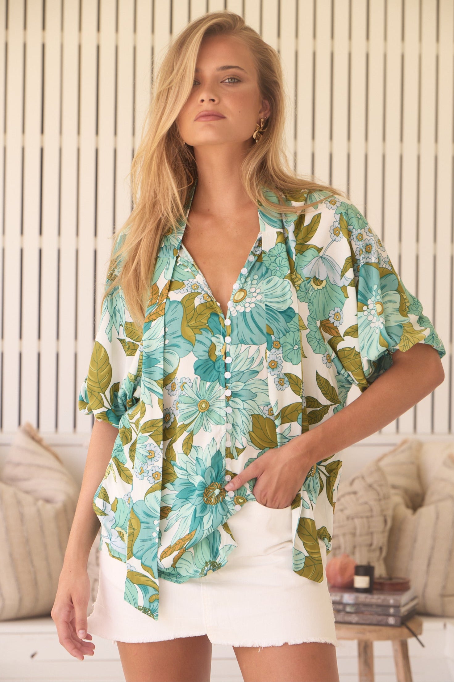  JAASE | AMAYA IMOGEN BLOUSE | Bohemian Love Runway