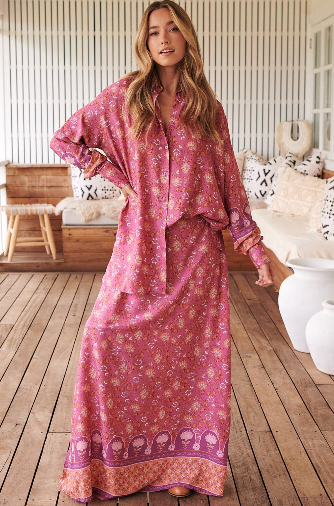  JAASE | ROSE REEVA MAXI SKIRT | Bohemian Love Runway