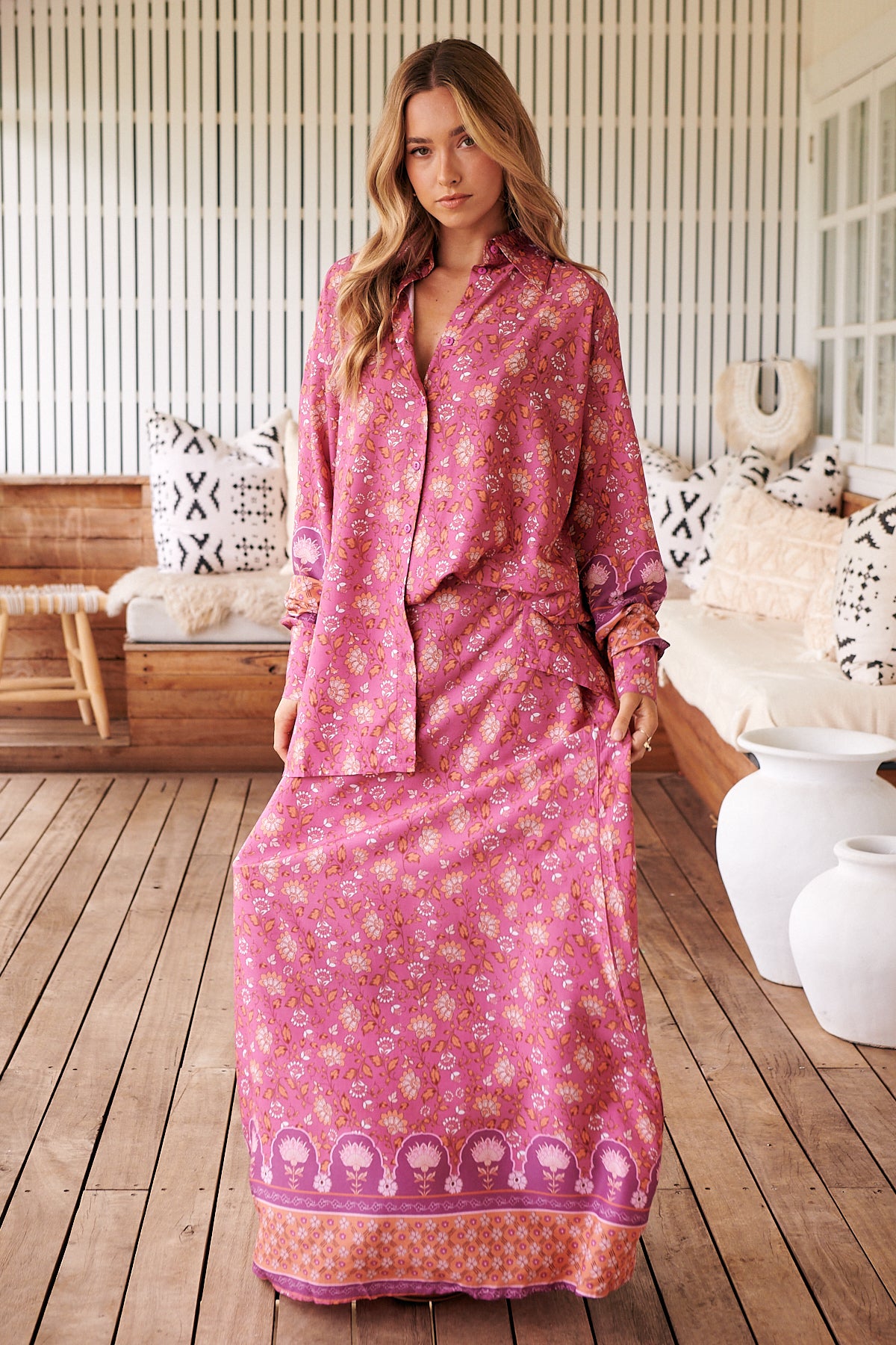  JAASE | ROSE REEVA MAXI SKIRT | Bohemian Love Runway