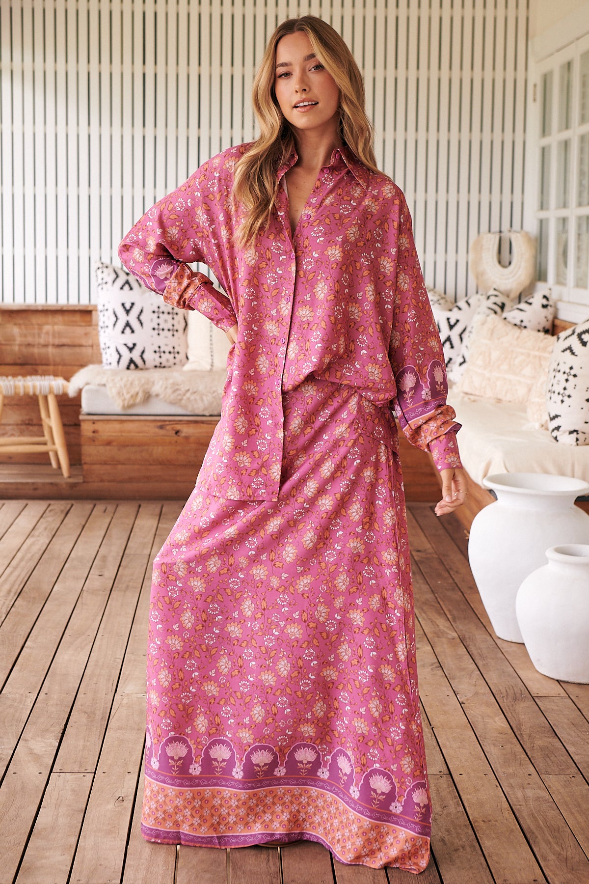  JAASE | ROSE REEVA MAXI SKIRT | Bohemian Love Runway