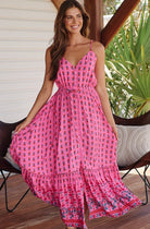  JAASE | RASPBERRY ROMANCE AVILA DRESS | Bohemian Love Runway