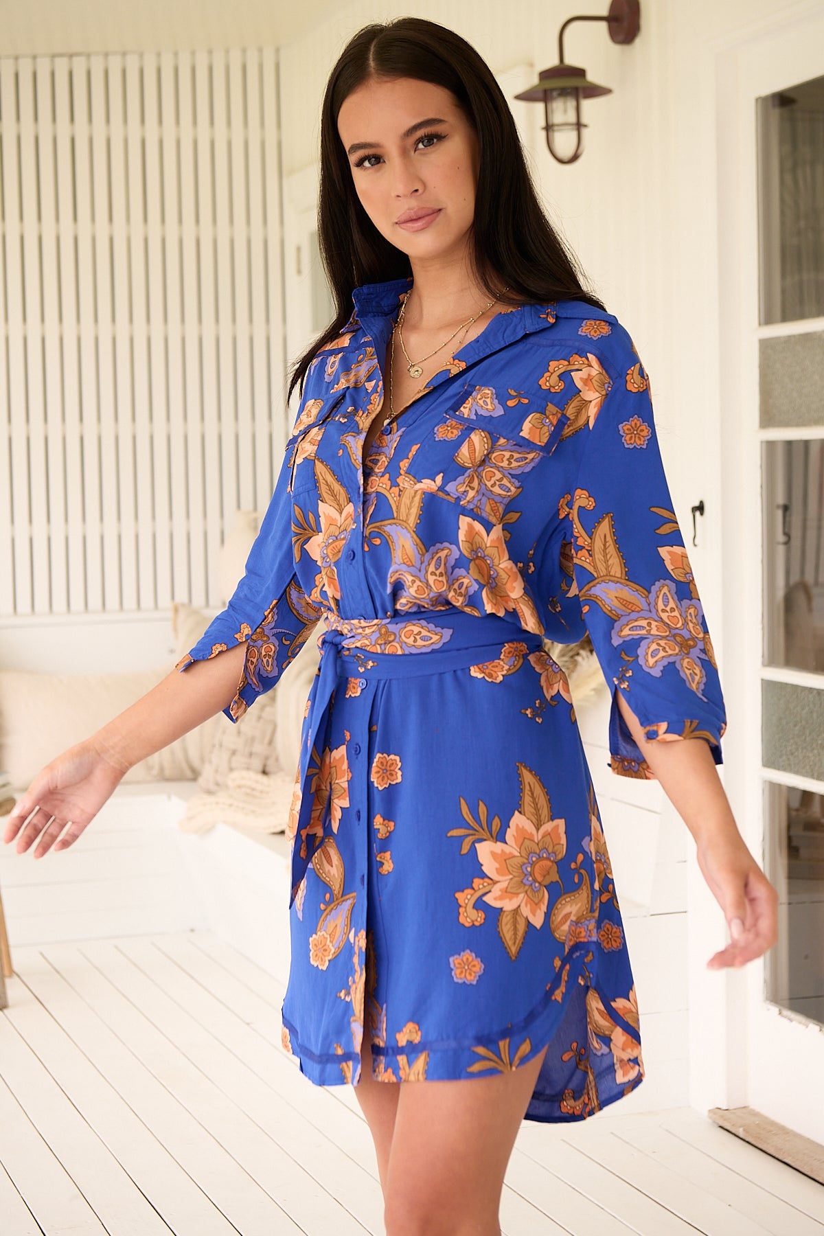  JAASE | MARIBELLA BEVERLEY SHIRT DRESS | Bohemian Love Runway