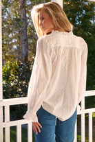  JAASE | CLARA BLOUSE EMBROIDERED WHITE | Bohemian Love Runway