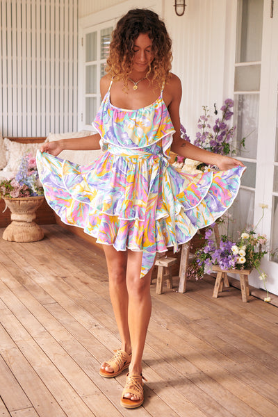 JAASE | BAHAMAS CARLOTTA MINI DRESS | Bohemian Love Runway