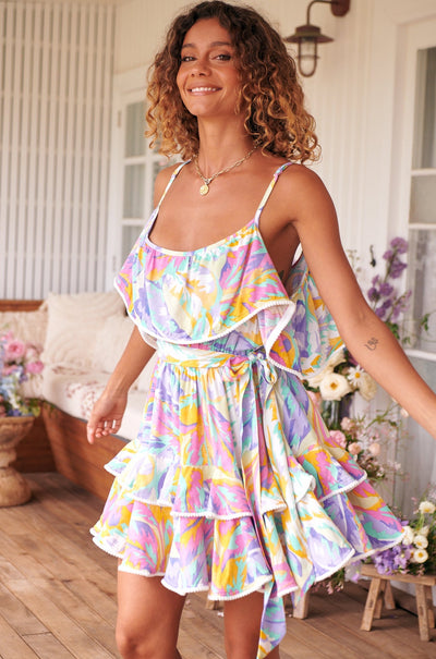 JAASE | BAHAMAS CARLOTTA MINI DRESS | Bohemian Love Runway