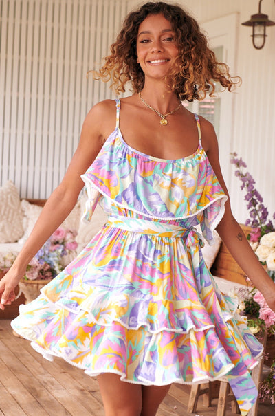 JAASE | BAHAMAS CARLOTTA MINI DRESS | Bohemian Love Runway
