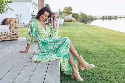 JAASE | PALMETTO EBONY MAXI DRESS | Bohemian Love Runway