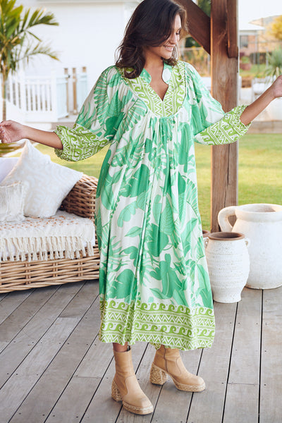 JAASE | PALMETTO BOHEME MIDI DRESS | Bohemian Love Runway