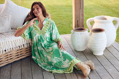 JAASE | PALMETTO BOHEME MIDI DRESS | Bohemian Love Runway