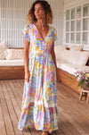 JAASE | BAHAMAS CARMEN MAXI DRESS | Bohemian Love Runway