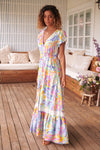 JAASE | BAHAMAS CARMEN MAXI DRESS | Bohemian Love Runway