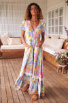 JAASE | BAHAMAS CARMEN MAXI DRESS | Bohemian Love Runway