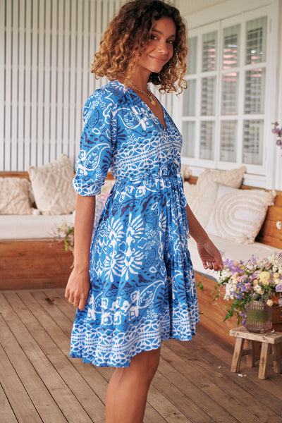JAASE | AZULA FINCH MINI DRESS | Bohemian Love Runway