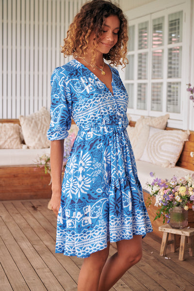 JAASE | AZULA FINCH MINI DRESS | Bohemian Love Runway