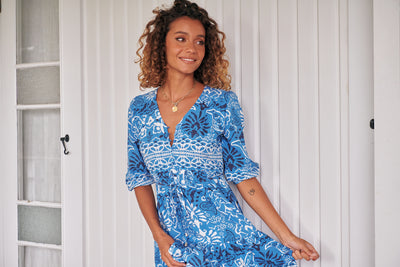 JAASE | AZULA FINCH MINI DRESS | Bohemian Love Runway