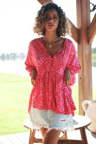 JAASE | AMORE CHLOE BLOUSE | Bohemian Love Runway