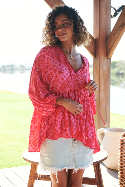 JAASE | AMORE CHLOE BLOUSE | Bohemian Love Runway