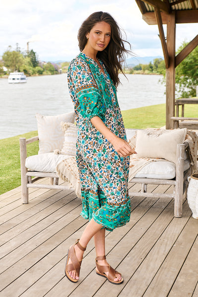JAASE | BELOVED RIA MIDI DRESS | Bohemian Love Runway