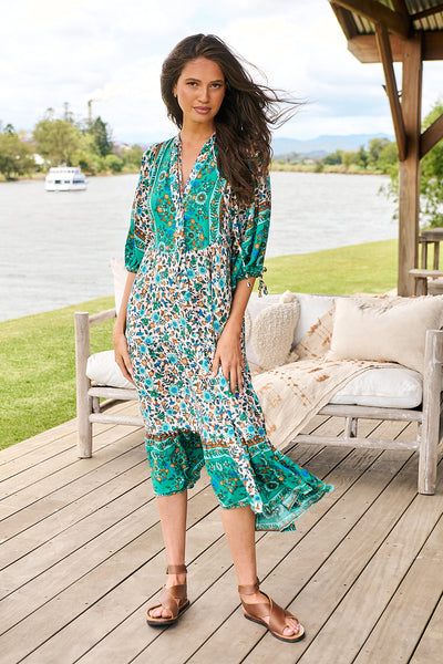 JAASE | BELOVED RIA MIDI DRESS | Bohemian Love Runway